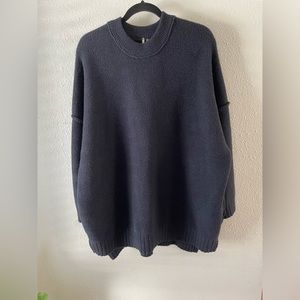 FREE PEOPLE peaches sweater size M